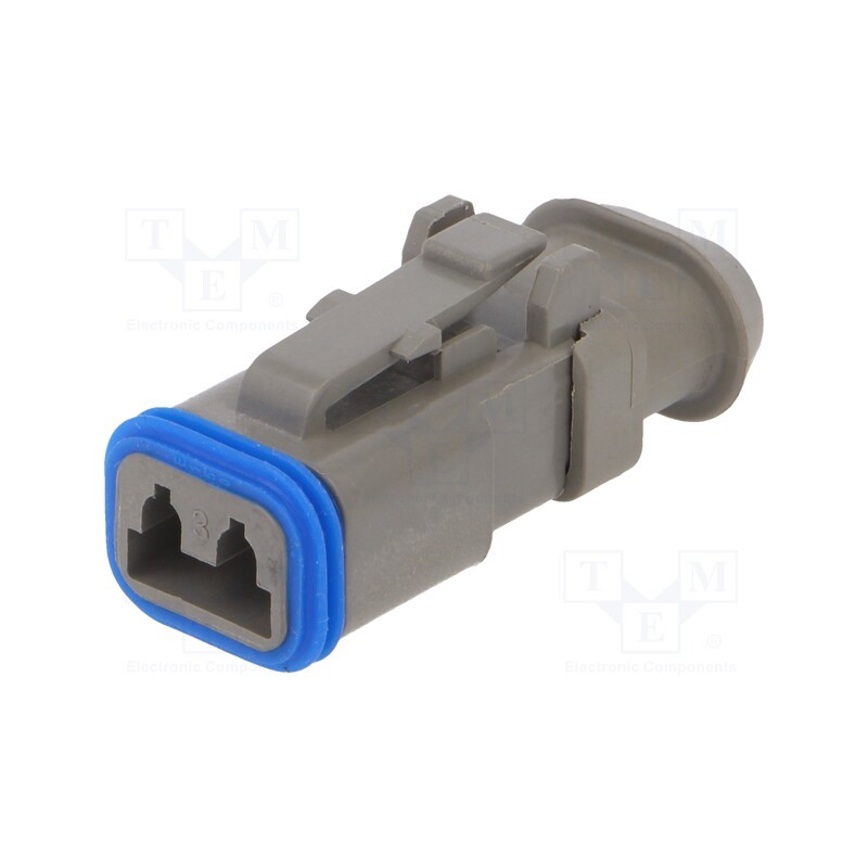 10 pcs : PX0108S02GY - Connector: wire-wire, PX0, female, plug, for cable, PIN: 2, grey