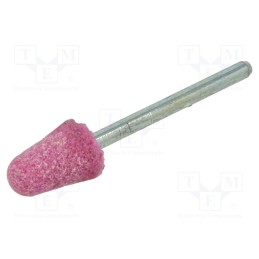 10 pcs : 902006 - Grindingstone, 3mm, metal,steel, ceramics, Mounting: rod 3mm