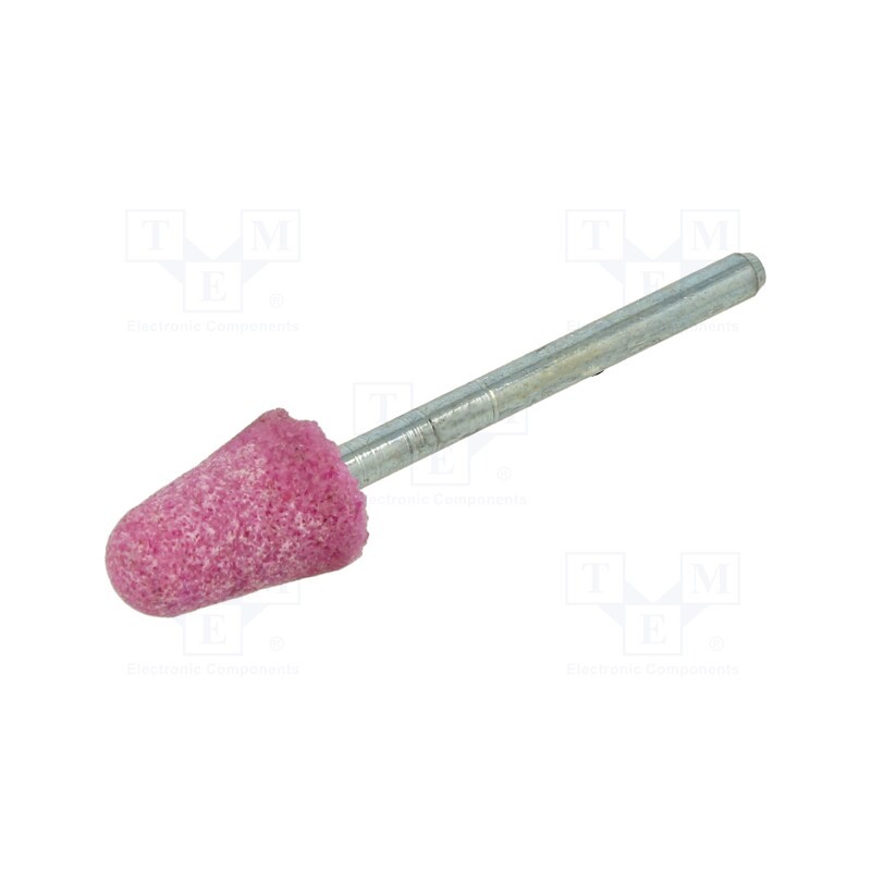 10 pcs : 902006 - Grindingstone, 3mm, metal,steel, ceramics, Mounting: rod 3mm