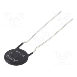 10 pcs : B57211P0100M301 - NTC thermistor, 10Ω, -40÷170°C, 3W, ±20%, THT, Pitch: 7.5mm