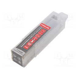 10 pcs : 77440 - Drill bit, for metal, Ø: 4mm