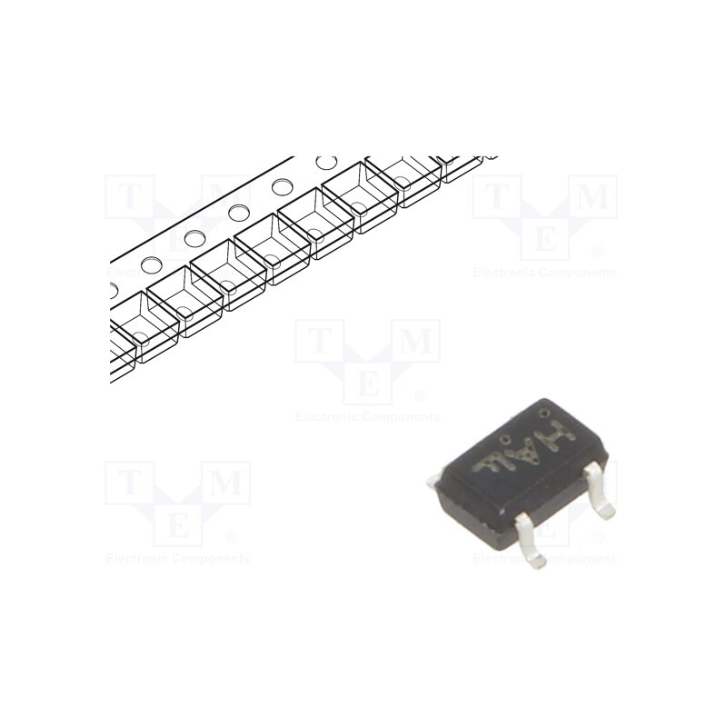 50 pcs : MC74HC1G14DFT1G - IC: digital, NOT, Ch: 1, IN: 1, CMOS, SMD, SC70-5, 2÷6VDC, -55÷125°C