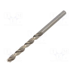 10 pcs : T3100 045 - Drill bit, for metal, Ø: 4.5mm, L: 80mm, Working part len: 47mm
