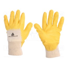 10 set : NI01509 - Protective gloves, Size: 9, Nitrile™ rubber, NI015