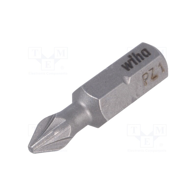10 pcs : 1688 - Screwdriver bit, Pozidriv®, PZ1, Overall len: 25mm, STANDARD