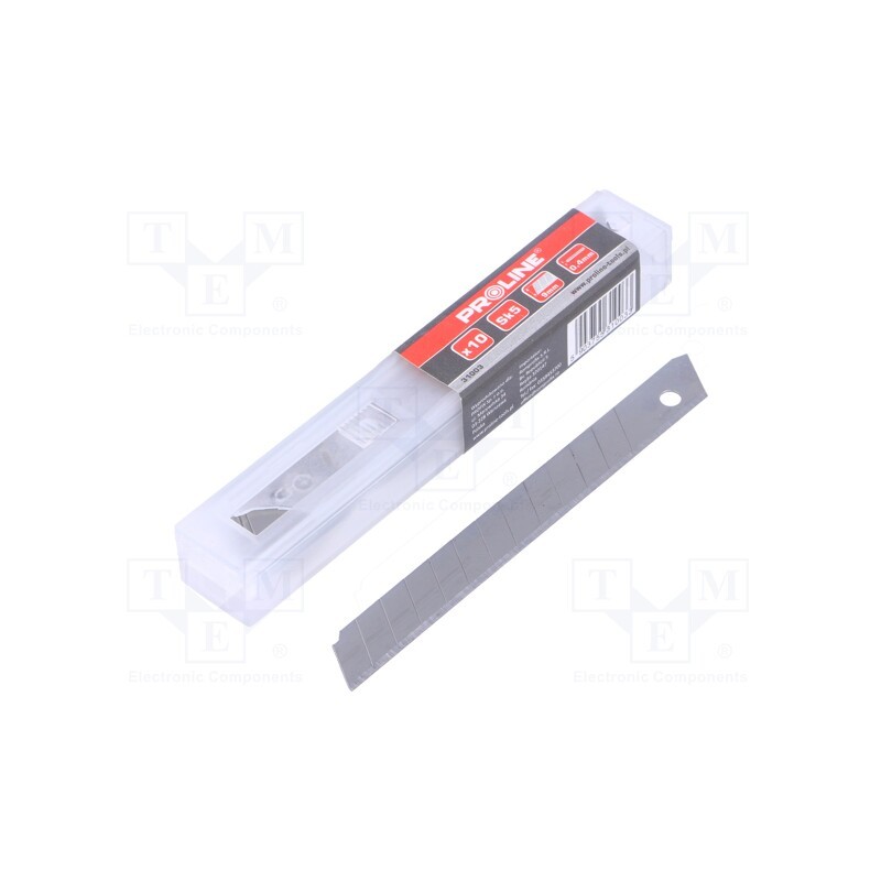 10 pcg : 31003 - Blade, PRE-30039, 9mm, 10pcs.