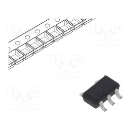 50 pcs : M74VHC1GT14DTT1G - IC: digital, NOT, Ch: 1, IN: 1, TTL, SMD, TSOP5, 2÷5.5VDC, -55÷125°C