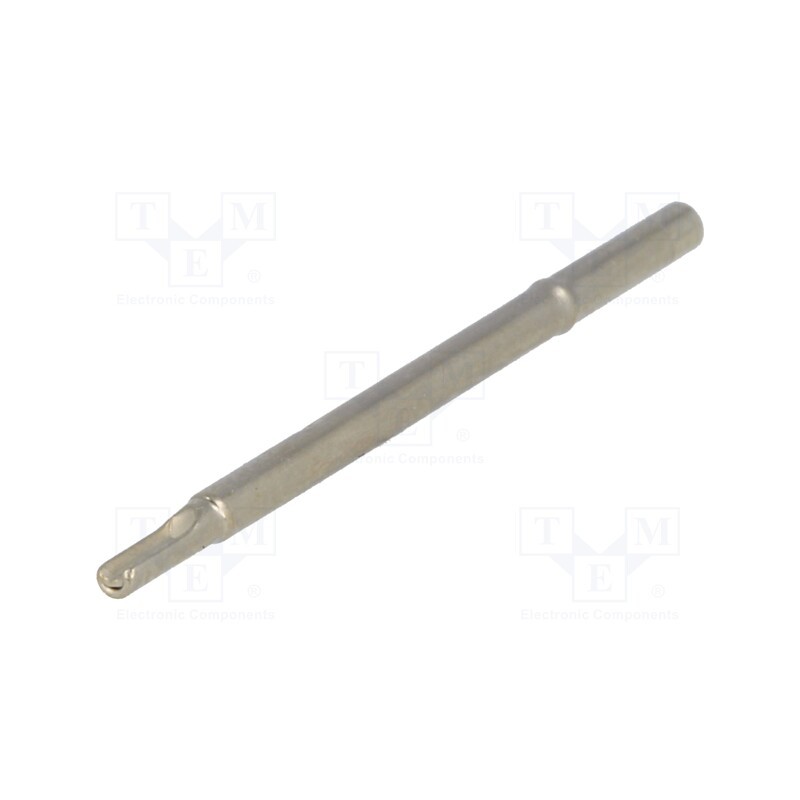 20 pcs : - Test probe socket, 2.54mm, 6.5A, Connection: soldered, 100-25