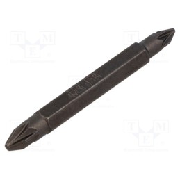 10 pcs : 1360012Z - Screwdriver bit, Pozidriv®, PZ1,PZ2, Overall len: 60mm