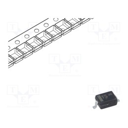 50 pcs : SZMM3Z3V3ST1G - Diode: Zener, 0.3W, 3.3V, SMD, , SOD323, single diode