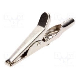 10 pcs : 303-0000 - Crocodile clip, 5A, 50VDC, max.15mm, Connection: screw terminal