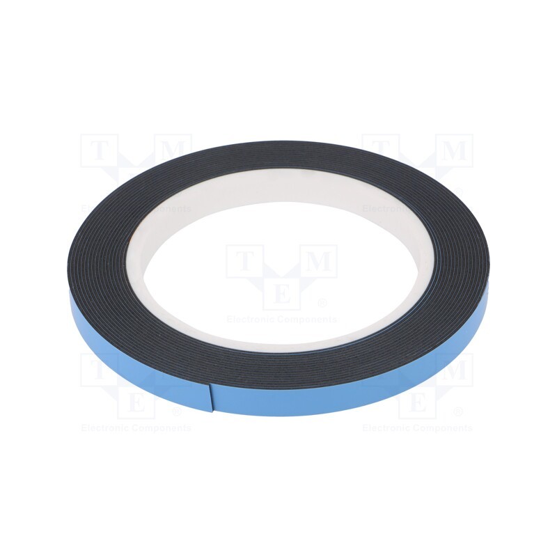 10 rol : 4234 PIANKOWA 0,8 MM 9MM-5M - Tape: fixing, W: 9mm, L: 5m, Thk: 0.8mm, two-sided adhesive, acrylic