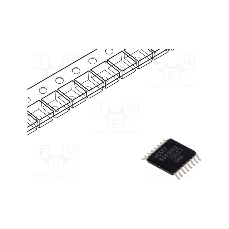 10 pcs : 74HC597PW,118 - IC: digital, CMOS, SMD, TSSOP16, 2÷6VDC, HC, -40÷125°C,