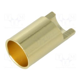 20 pcs : - Connector: 6,5mm banana, socket, 65A, 8AWG, 1.5mΩ