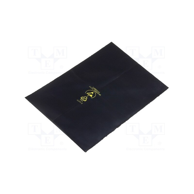 50 pcs : - Protection bag, ESD, L: 225mm, W: 150mm, Thk: 80um, copolymer film