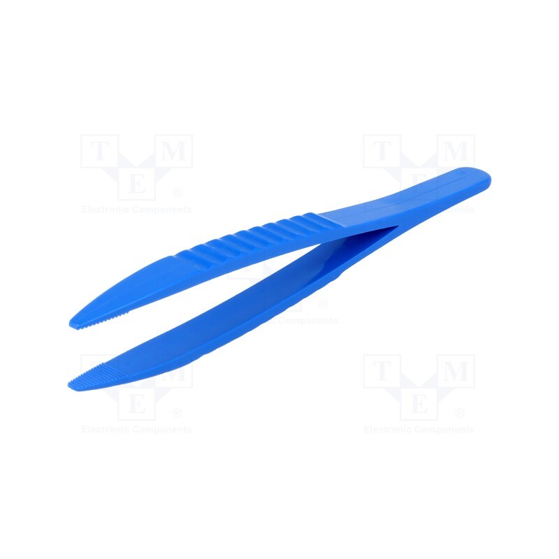 10 pcs : D-PZK - Tweezers, 125mm, Type of tweezers: straight