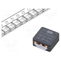 10 pcs : ETQP3M4R7KVN - Inductor: wire, SMD, 4.7uH, 4.6A, 29mΩ, ±20%, 6.4x6x3mm, -40÷150°C