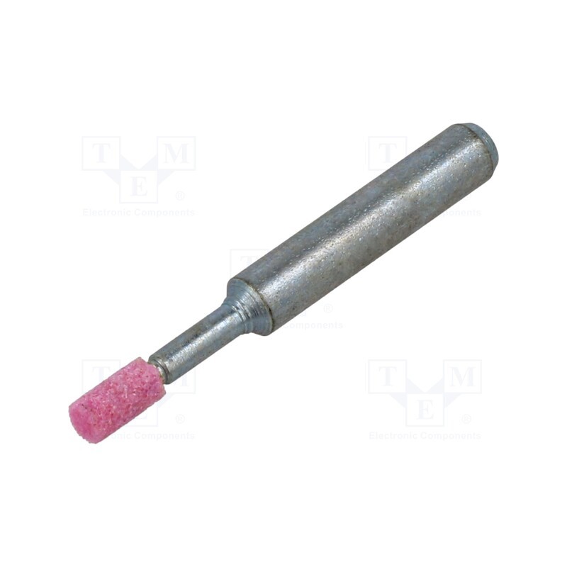 10 pcs : MA.010 - Grindingstone, Ø: 4mm, Ø: 6mm, Tip mat: aluminium oxide