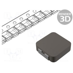 10 pcs : MPEV1D0630L2R2 - Inductor: wire, SMD, 2.2uH, Ioper: 8.7A, 18.3mΩ, ±20%, Isat: 9A