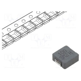 10 pcs : HCM0703-100-R - Inductor: wire, SMD, 10uH, Ioper: 3.2A, 71mΩ, ±20%, Isat: 7A