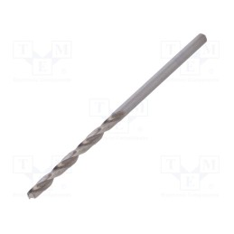 10 pcs : 95400220100 - Drill bit, for metal, Ø: 2.2mm, L: 53mm, Working part len: 27mm