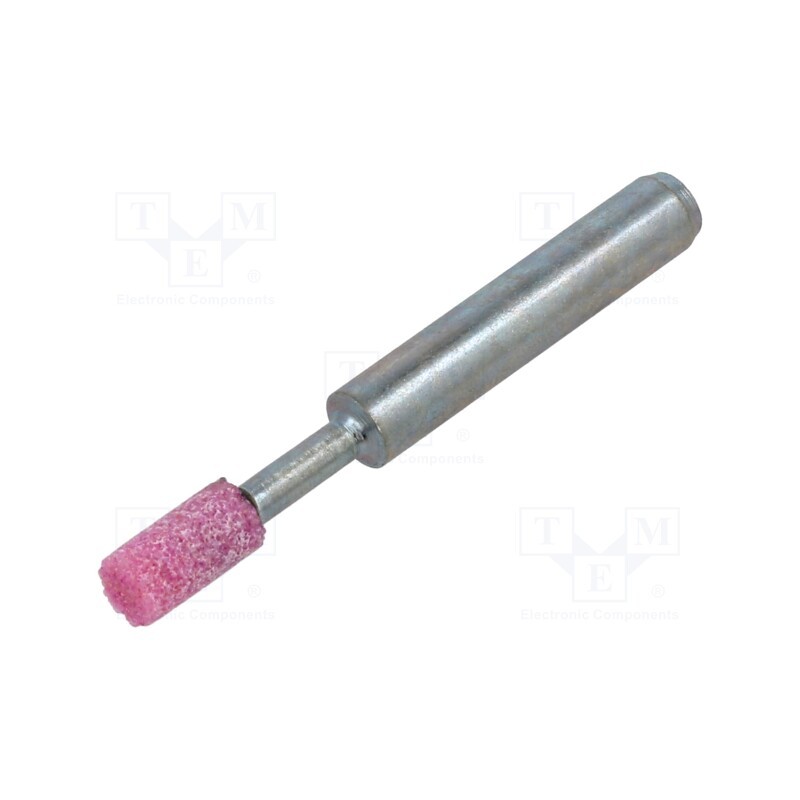 10 pcs : MA.011 - Grindingstone, Ø: 5mm, Ø: 6mm, Tip mat: aluminium oxide