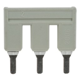 25 pcs - Wago TOPJOB S, 2001 Series Jumper Bar for Use with 2001 Series Terminal Blocks, 17.5A