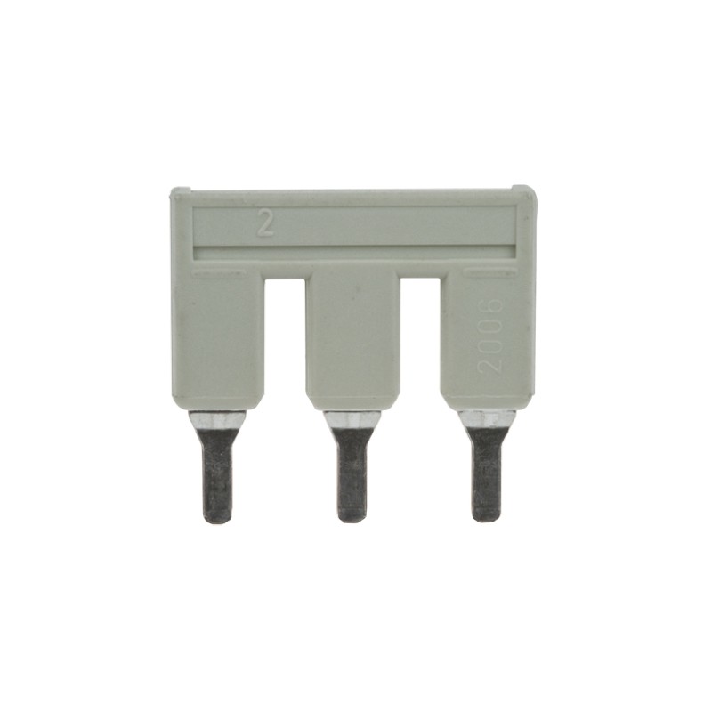 25 pcs - Wago TOPJOB S, 2001 Series Jumper Bar for Use with 2001 Series Terminal Blocks, 17.5A