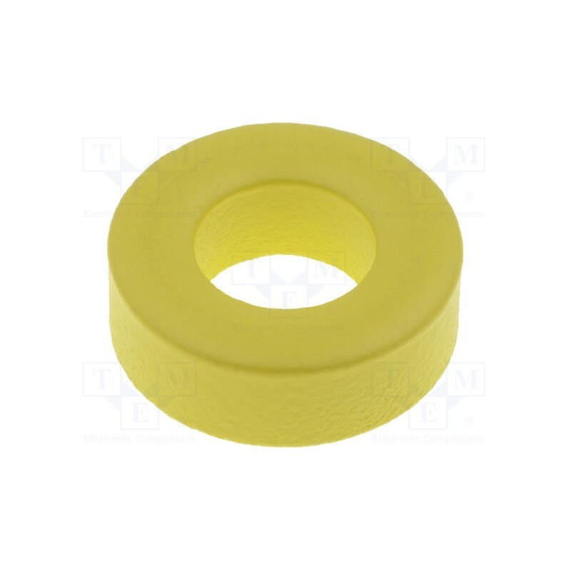 10 pcs : T68-26A - Ferrite: toroidal, L: 6.35mm, Øint: 9.4mm, Øout: 17.5mm, 58nH