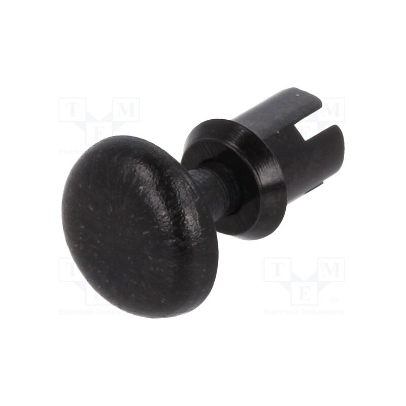 50 pcs : EPN 1 - Snap rivet for quick fastening of transistors, TO220, UL94V-0