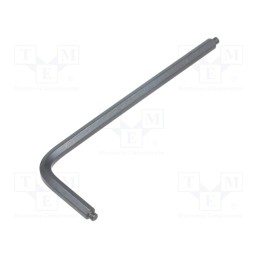 10 pcs : 1411721 - Wrench, hex keys with pilot, HEX 3mm, Overall len: 66mm, DIN 6911