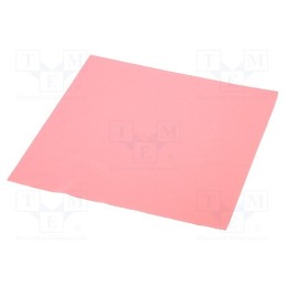 10 pcs : - Cleaning wipes, ESD, L: 200mm, W: 200mm, polyester, pink, 0.1÷1GΩ