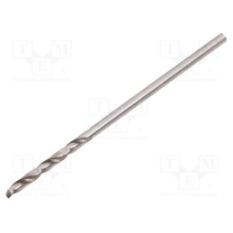 20 pcs : D-HSS15 - Drill bit, for metal, Ø: 1.5mm, Features: hardened