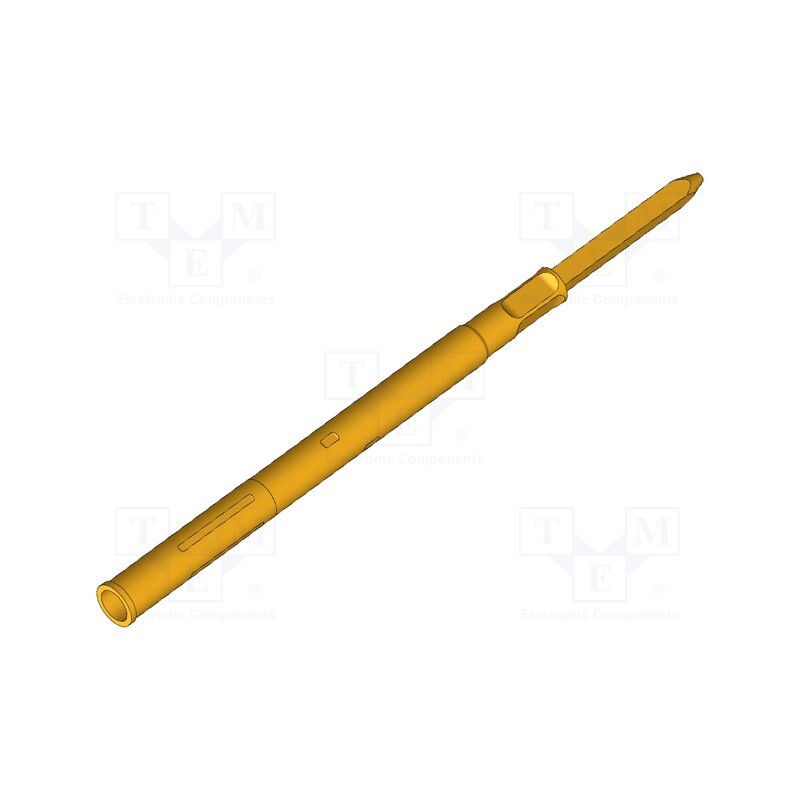 10 pcs : KS-101 47 - Test probe socket, Contact plating: gold-plated, KS-101, 24mm