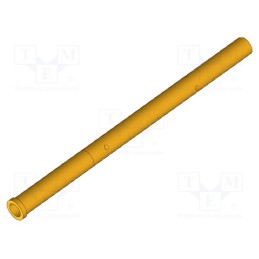 10 pcs : KS-080 - Test probe socket, Contact plating: gold-plated, KS-080, 16mm