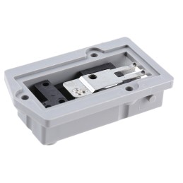 1 pcs - Hirschmann, ST IP54 Grey Panel Mount 3P Industrial Power Socket, Rated At 16A, 250 V, 400 V