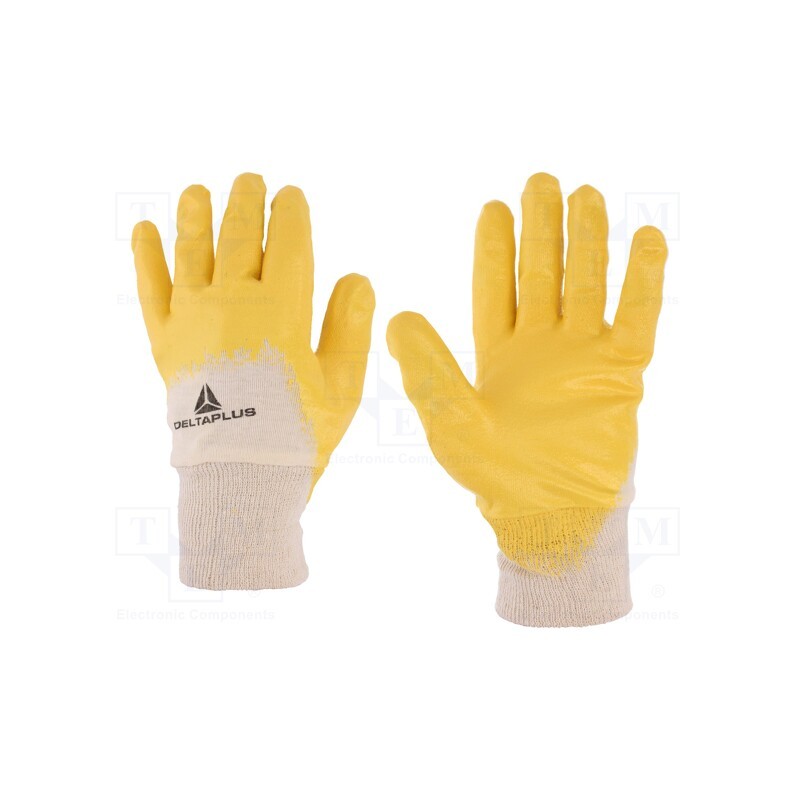 10 set : NI01508 - Protective gloves, Size: 8, Nitrile™ rubber, NI015