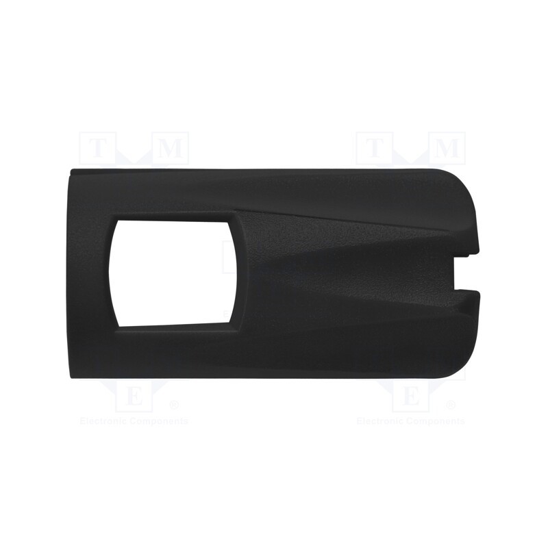 10 pcs : CLIP 8455 / SW - Mount.elem: markers for connectors, black, MSFKA4411100-SW