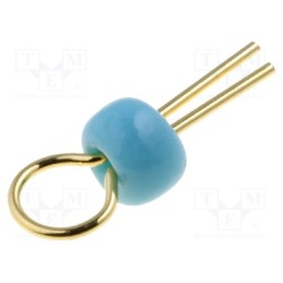 50 pcs : - Test point terminal, blue