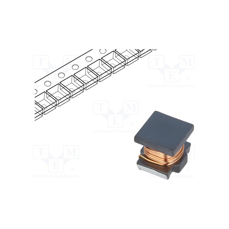 10 pcs : LQH55DN330M03L - Inductor: wire, SMD, 2220, 33uH, 900mA, 0.448Ω, 12MHz, -40÷80°C, ±20%