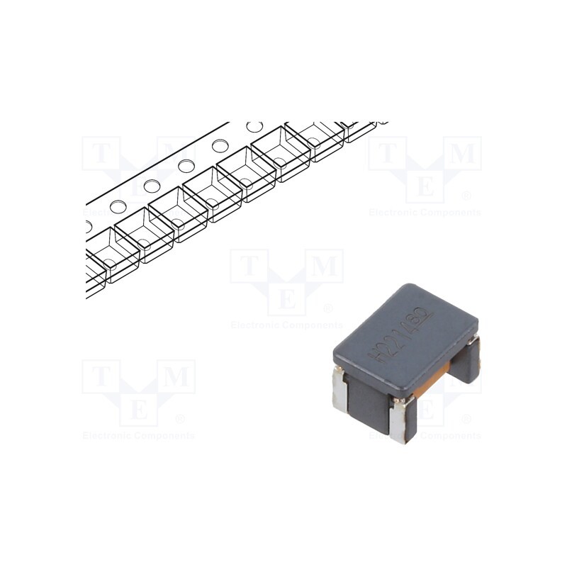 10 pcs : B82787C0104H002 - Inductor: common mode, SMD, 100uH, 150mA, 2Ω, -30÷50%, 50VAC