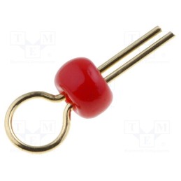 50 pcs : - Test point terminal, red
