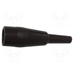 10 pcs : BU-29-0 - Insulator, 5kV, black, PVC, BU-27