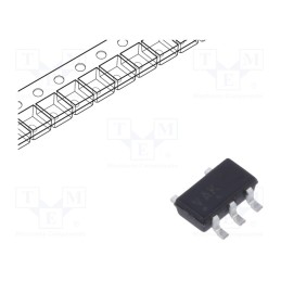 50 pcs : MC74VHC1G14DTT1G - IC: digital, NOT, Ch: 1, IN: 1, CMOS, SMD, TSOP5, 2÷5.5VDC, -55÷125°C