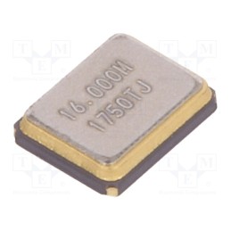 10 pcs : LFXTAL053426CUTT - Resonator: quartz, 16MHz, 8pF, SMD, 3.2x2.5x0.8mm