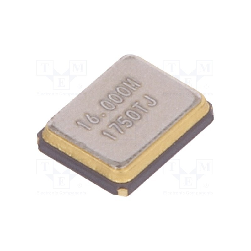 10 pcs : LFXTAL053426CUTT - Resonator: quartz, 16MHz, 8pF, SMD, 3.2x2.5x0.8mm