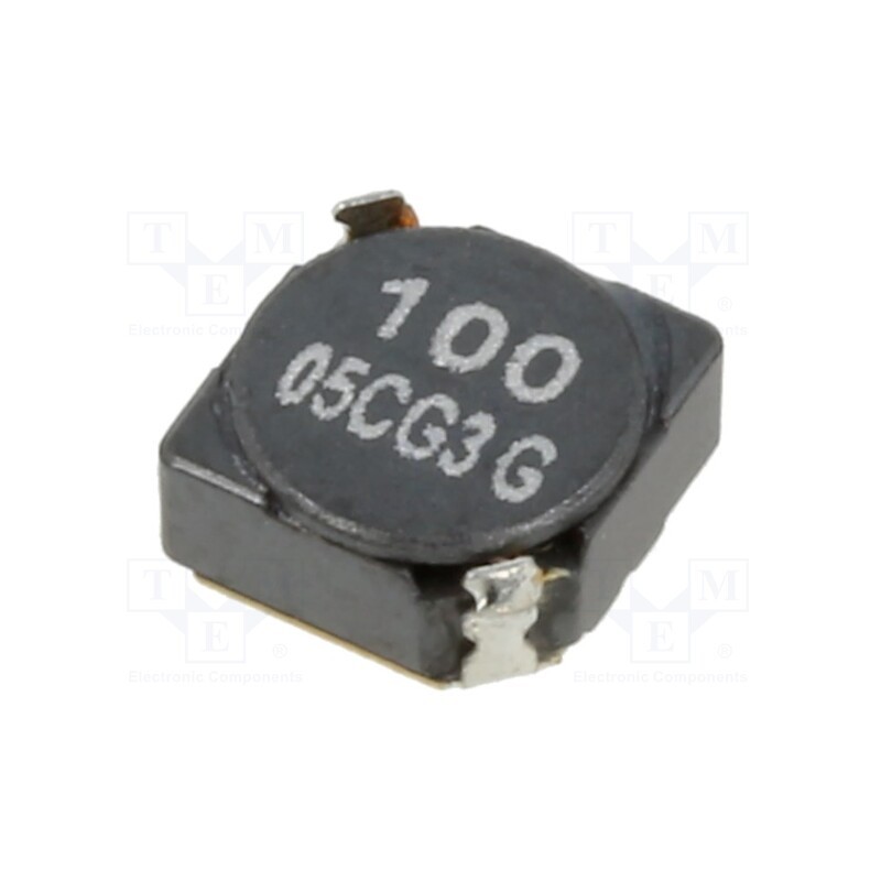 10 pcs : SD6030-100-R - Inductor: wire, SMD, 9.3uH, Ioper: 2.15A, 48mΩ, ±30%, Isat: 1.3A