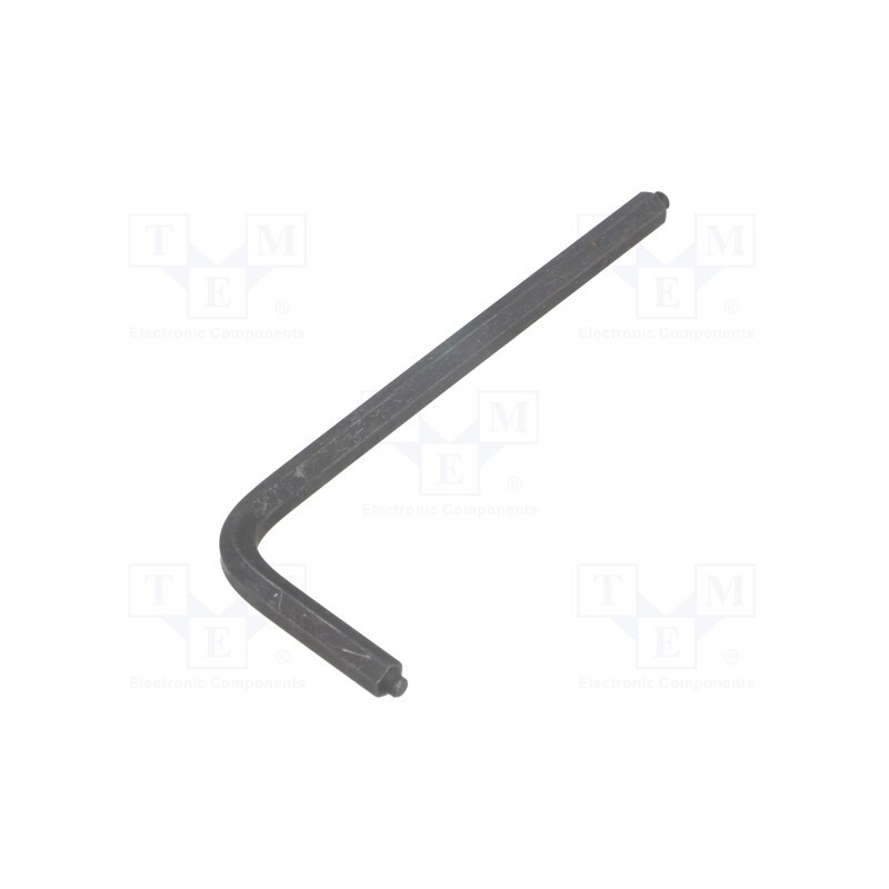 10 pcs : 1411748 - Wrench, hex keys with pilot, HEX 4mm, Overall len: 74mm, DIN 6911