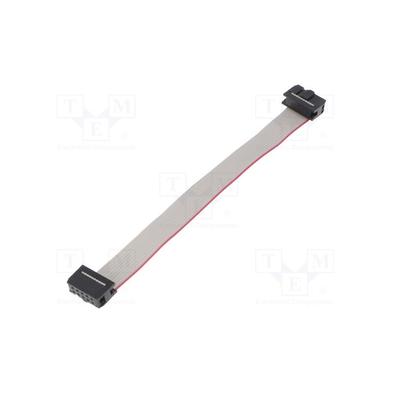 10 pcs : FC10150-0 - Ribbon cable with IDC connectors, Cable ph: 1.27mm, 0.15m