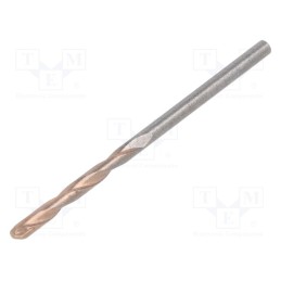 10 pcs : 11700300100 - Drill bit, for concrete, Ø: 3mm, L: 60mm, steel, cemented carbide